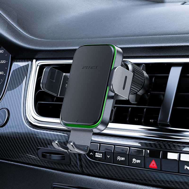 Acefast Fast Wireless Charger Car Mount Holder D17 15W Acefast Fast Wireless Charger Car Mount Holder D17 15W